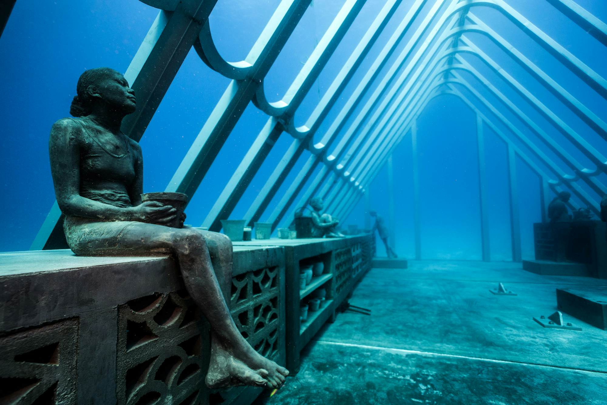 Museum of Underwater Art unveiled at the Great Barrier Reef